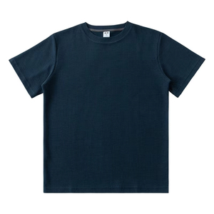 Maglietta da Uomo a Collo Tondo in Tessuto Waffle da 260g, Vestibilità Ampia Vintage, Tinta Unita Personalizzabile, Direttamente dalla Fabbrica - Product Image 6