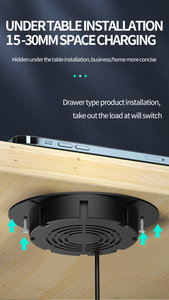 <span class=keywords><strong>Chargeur</strong></span> <span class=keywords><strong>sans</strong></span> <span class=keywords><strong>fil</strong></span> sous la table <span class=keywords><strong>Chargeur</strong></span> <span class=keywords><strong>sans</strong></span> <span class=keywords><strong>fil</strong></span> longue distance de 30mm <span class=keywords><strong>Chargeur</strong></span> <span class=keywords><strong>sans</strong></span> <span class=keywords><strong>fil</strong></span> encastré sous le comptoir - Product Image 2