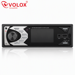 Lecteur MP3 pour voiture 1 Din avec chargeur de voiture pour émetteur <span class=keywords><strong>FM</strong></span> APE/WAV 4*45W Appel mains libres USB AUX Emplacement SD Stéréo intégré - Product Image 1