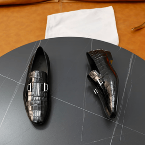 Zapatos Oxford de Piel de Vacuno con Entresuela de Goma/Látex, Suela de Goma y Forro de Tela, Parte Superior de Cuero de Grano Entero, Espuma para Todas las Estaciones - Product Image 6