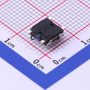 UK-B0229-G3.1-B-250 Tactile Switch SMD-4P,6.2x6.2mm Switch Single Pole Single Throw Round Button 2.5N Vertical Mount - Product Image 2