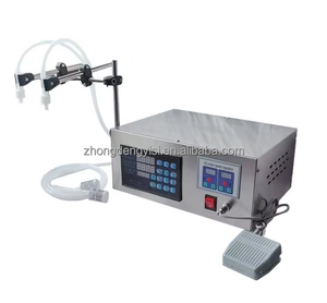 Semi- Manual Control Liquid Filling Machines for Beverages Oils Mineral Water Pedal-Operated Peristaltic <b>Pump</b> for Vials Bottles - Product Image 3