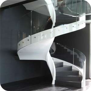 <span class=keywords><strong>Escaleras</strong></span> <span class=keywords><strong>helicoidales</strong></span> para interiores <span class=keywords><strong>de</strong></span> <span class=keywords><strong>diseño</strong></span> moderno y personalizado, peldaños <span class=keywords><strong>de</strong></span> madera duraderos con reducción <span class=keywords><strong>de</strong></span> ruido y superficie antideslizante para villas - Product Image 2