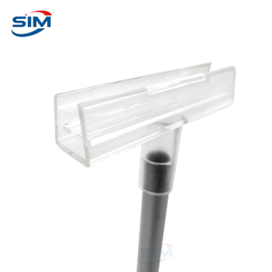 Phong cách hiện đại kim loại poled <span class=keywords><strong>menu</strong></span> đứng bán buôn xoay dấu hiệu chủ với thép không gỉ cực cho triển lãm gian hàng - Product Image 5