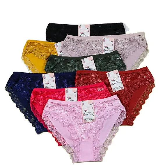SIETE ROSA Factory Outlet New Spring summer ladies cotton panties women's underwear everyday comfortable briefs