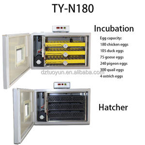 TUOYUN prix usine 180 oeuf d'<span class=keywords><strong>autruche</strong></span> 120v oeufs incubateur Machine automatique pour poulet - Product Image 5