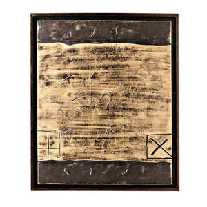 Mappa olio su tela 3cm X 100cm 120cm H prodotto artistico su tela - Product Image 1