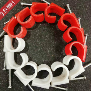 Collier de serrage pour tuyau Winning Bid 16 mm, simple, pour câble électrique en PVC, type crochet, en acier inoxydable - Product Image 2