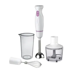 Quality Multipurpose Stainless Steel Immersion 3 In 1 Electrical Hand Blender