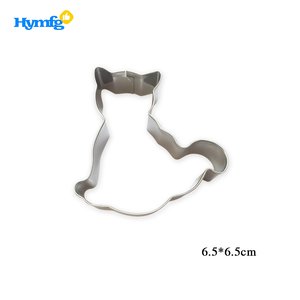 Thép Không Gỉ Của Nhãn Hiệu <span class=keywords><strong>Cookie</strong></span> <span class=keywords><strong>Cutter</strong></span> Tùy Chỉnh Dễ Thương Mèo Thiết Kế Cầm Tay <span class=keywords><strong>Cookie</strong></span> Công Cụ - Product Image 3