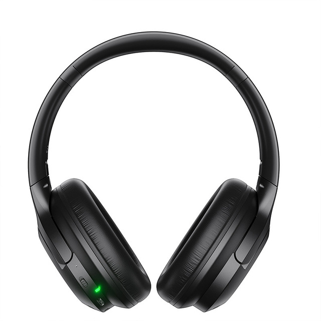 E80 Wireless Headphones BT 5.3 Anc Earphone Noise Cancellation Hi-Res Audio Over Ear Headset 70H 40mm Driver2.4G