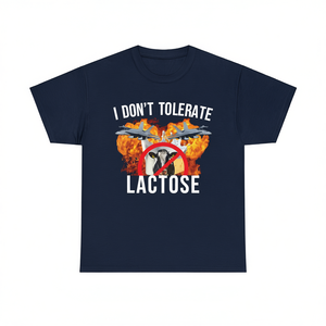 T-shirt pour intolérants au lactose, t-shirt humoristique, t-shirt à motif de meme, cadeau amusant, t-shirts drôles - Product Image 2