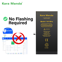 Baterai Ponsel OEM Kara Manda untuk iPhone dengan Papan Proteksi Diagnostik Menunjukkan Kesehatan Baterai 100% untuk iPhone 12 12Pro