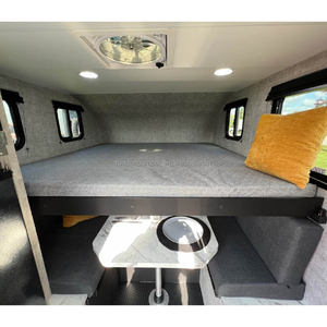 Meilleures ventes : Remorques de camping 8 pieds, compatibles pick-up, petites, légères, <span class=keywords><strong>4</strong></span> <span class=keywords><strong>saisons</strong></span>, 4x4, pour famille, à monter sur pick-up, avec toit rigide, type <span class=keywords><strong>caravane</strong></span> - Product Image 6