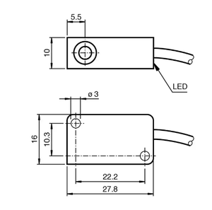 Sensor de Proximidad Inductivo Original Pepperl+Fuchs NBB3-V3-Z4 301158 con Retroalimentación de Posición, en Stock - Product Image 2