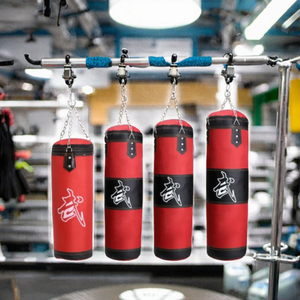 Sac de frappe sur mesure en tissu Oxford, garnissage en coton, imperméable, absorbant la transpiration, séchage rapide, écologique, durable, personnalisable - Product Image 3