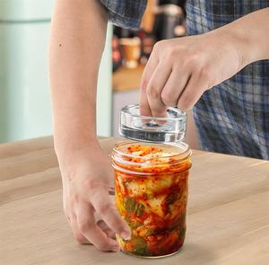 Distributeur de sel et d'épices à double jet, idéal pour cuisines (diététiques/professionnelles), doseur réglable 0,5g, bouteille en verre, anti-fuite à une touche, écologique - Product Image 6