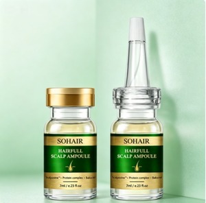 HairFull Ampolla para el Cuero Cabelludo, Suero para el Crecimiento del Cabello, para la Alopecia, Salud del Cuero Cabelludo, Energizante de Raíces, Terapia Diaria, Fórmula Lista para Exportación - Product Image 1