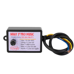 Nhay 3 + Pro Music 8เพลงฮอร์นคอนโทรลเลอร์12-24 VDC สำหรับอัพเกรดรถ - Product Image 1