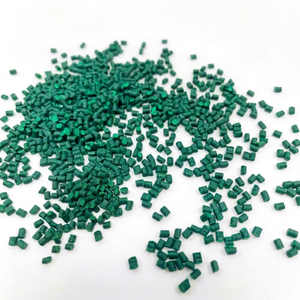 Granulés de plastique verts PP PE de qualité moulage par injection, haute fluidité, résistance aux UV, EVOPLAS VIETNAM, application pour profilés, masterbatch - Product Image 1