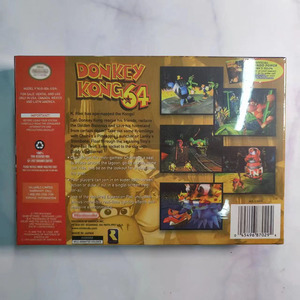 Tarjeta Donkey Kong 64 <span class=keywords><strong>N64</strong></span> Cartucho de tarjeta de juego para <span class=keywords><strong>N64</strong></span> con caja de embalaje - Product Image 2