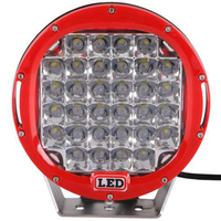 Super lumineux 9 pouces rond 96W étanche LED lumière de travail 12v24v conduite voiture lumière pour camion routier Auto éclairage extérieur