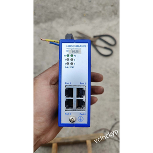 รางอีเธอร์เน็ตอุตสาหกรรม HIRSCHMANN RH1-TP/FL มือสอง - Product Image 1
