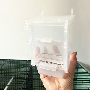 Mangeoire automatique pour oiseaux de grande taille |   Distributeur automatique de nourriture pour perroquets, moineaux de Java, canaris et divers oiseaux - Anti-fuite - Product Image 6