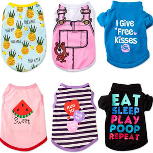 Camisetas con estampado del Día <span class=keywords><strong>de</strong></span> San Valentín para <span class=keywords><strong>perros</strong></span>, suéter suave y bonito para <span class=keywords><strong>perros</strong></span>, trajes <span class=keywords><strong>de</strong></span> verano - Product Image 2