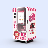 Máquina Expendedora Automática de Helados para Operación Multi-Estación, Solución Comercial de Helado Suave con Monitoreo Remoto