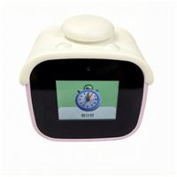 Réveil de prière musulman Azan pour enfants avec caméra espion intégrée, options sonores, alimentation aquatique et commande vocale IA LLM