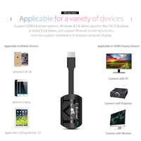 Dongle USB Wi-Fi Mirascreen G4 PLUS DLNA Airplay Wifi Hdmi Dongle 1080 Anycast tv dongle récepteur airplay pour android tv stick