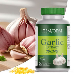 OEM Vente en gros Complément d'huile d'ail Capsules molles d'huile d'ail 350mg en vrac Gélule d'huile d'ail - Product Image 4