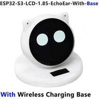 EchoEar ESP32 S3 AI Cat Development Board dengan Layar LCD 1,85 inci Robot Obrolan Hewan Peliharaan Lucu N32R16 Untuk Xiaozhi