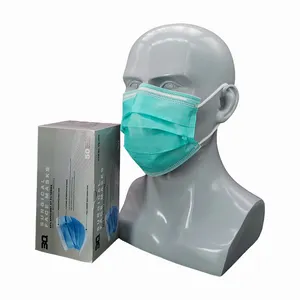 3层ASTM标准级PM 2.5防尘透气诊所牙科防护批发医用耗材一次性口罩