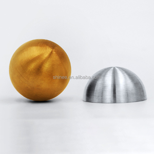 Media Esfera de Acero Inoxidable con Acabado Satinado Cepillado Personalizado, Núcleo Hueco, <span class=keywords><strong>40mm</strong></span> 45mm 50mm - Product Image 3