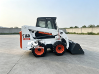 Chargeuse compacte S160 d'occasion, mini-chargeuse compacte d'origine, matériel de construction à vendre