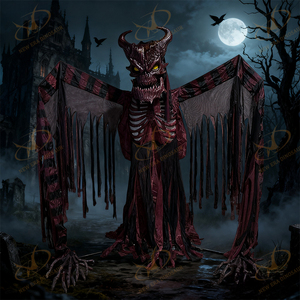Nouvelles Créations d'Animatronics Effrayantes Personnalisables Directement de l'Usine : Accessoires de Zombies Crassants avec Mécanismes Mobiles pour Maisons Hantées d'Halloween - Product Image 2