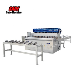 Máquina Automática de Soldadura de Alta Rigidez para Malla de Alambre y Construcción de Acero, Control por Pantalla Táctil PLC, Motor <span class=keywords><strong>SADE</strong></span>, Voltaje 380V/220V - Product Image 4