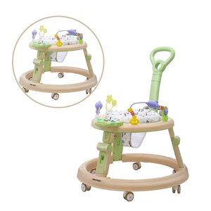 Andador Multifuncional Antivuelco para Bebés, 3 Alturas Ajustables, Ayuda para Caminar para Bebés de 6 a 18 Meses con Mango de Empuje, Múltiples Modos - Product Image 6