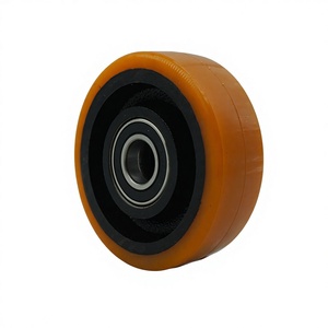 Novo Conjunto de Rodas de Poliuretano (PU) para Empilhadeira <span class=keywords><strong>Linde</strong></span> 1166, Acessório 11664505500 para Uso em Armazém 130*55-25 - Product Image 1