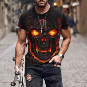 T-shirt personnalisé en twill imprimé numériquement pour hommes, style <span class=keywords><strong>vintage</strong></span>, motif uni, <span class=keywords><strong>vêtements</strong></span> pour hommes - Product Image 4
