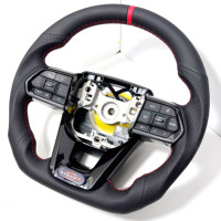 Volant en cuir pleine fleur pour Toyota Land Cruiser Hilux Prado GR LC300 LC250 LC200 LC105 LC79 LC70 LC76 N70 N80