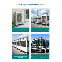 Bouchon anti-poussière en plastique à filetage femelle pour vanne d'arrêt de climatiseur 1/4" 3/8" 1/2" 5/8" 3/4" – Bouchon d'étanchéité pour tuyau de réfrigérant AC