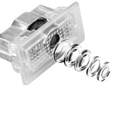 Plug & Play Ghost Shadow Door Lights pour Mercedes W205 W212-Projecteur de bienvenue LED blanc (emballage petite boîte)
