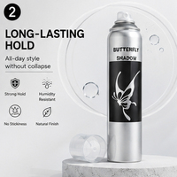 Spray au sel marin OEM 380 ml à l'huile de coco, brillance longue durée et tenue forte pour volume et texture en salon de coiffure – Vente directe usine