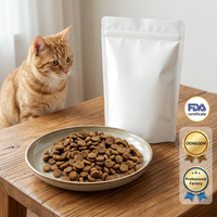 Nourriture sèche pour chats, santé de la peau et du pelage, 30% de protéines, oméga 3, oméga 6, recette au saumon, pelage brillant, peau sensible, chats adultes