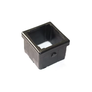 Universal <b>Plastic</b> Square Tube Connector 60mm-50mm Reducer for Gym Rack & Metal Frame Construction - Product Image 4