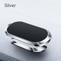 Support de téléphone magnétique en alliage de zinc pour voiture, support de smartphone en métal réglable à 360 degrés pour tous les téléphones