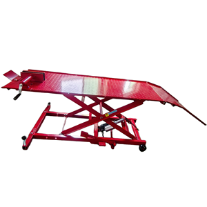 Chine 450kg/1000Lbs <span class=keywords><strong>pont</strong></span> élévateur de plate-forme de moto <span class=keywords><strong>pneumatique</strong></span> rampe élévatrice de moto utilisée - Product Image 1
